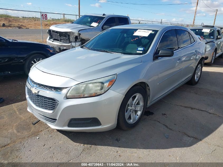 VIN 1G11B5SL1EF247673 2014 Chevrolet Malibu, 1LS no.2