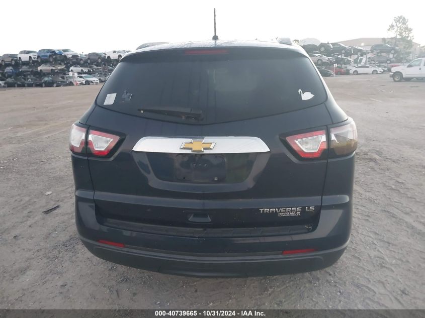 2015 Chevrolet Traverse Ls VIN: 1GNKRFED4FJ339738 Lot: 40739665