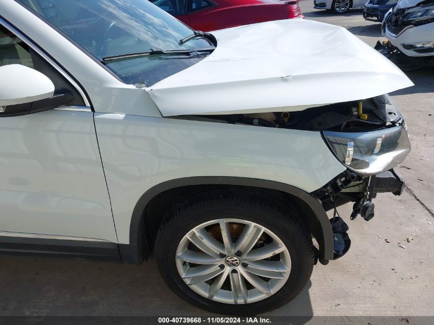 2014 Volkswagen Tiguan Sel VIN: WVGAV3AXXEW561728 Lot: 40739668