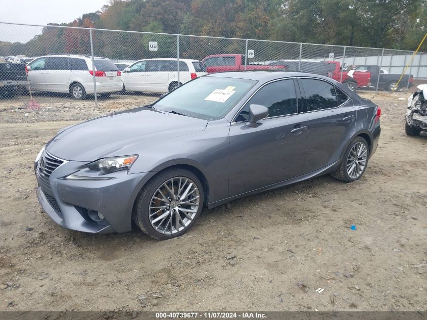 VIN JTHBF1D28E5036231 2014 LEXUS IS 250 no.2