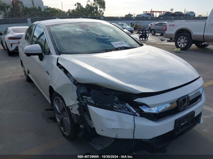 2018 Honda Clarity Plug-In Hybrid VIN: JHMZC5F15JC007164 Lot: 40739685