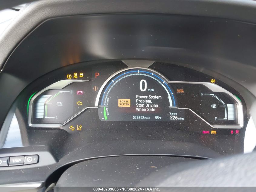 VIN JHMZC5F15JC007164 2018 HONDA CLARITY PLUG-IN HYBRID