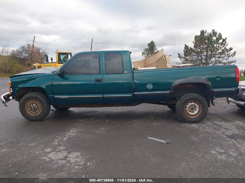 1998 Chevrolet C/K 1500 Silverado Fleetside VIN: 1GCEK19M7WE179435 Lot: 40739688