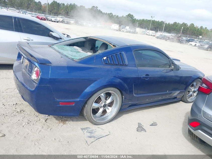 2007 FORD MUSTANG VIN: 1ZVFT82H975239818