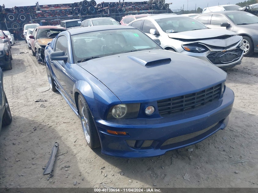 2007 FORD MUSTANG VIN: 1ZVFT82H975239818