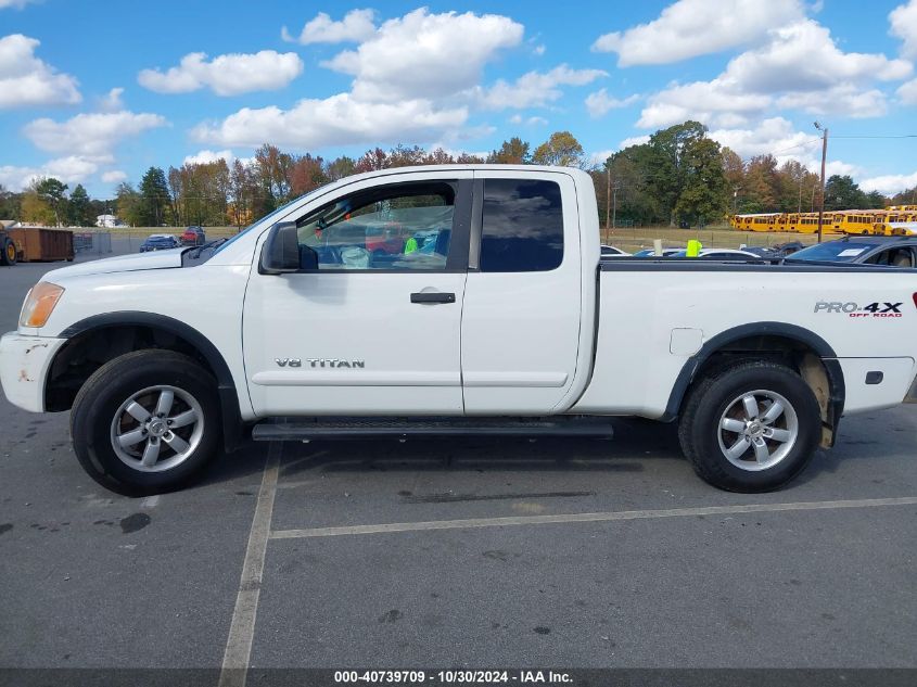 2008 Nissan Titan Pro-4X VIN: 1N6AA06C78N306126 Lot: 40739709