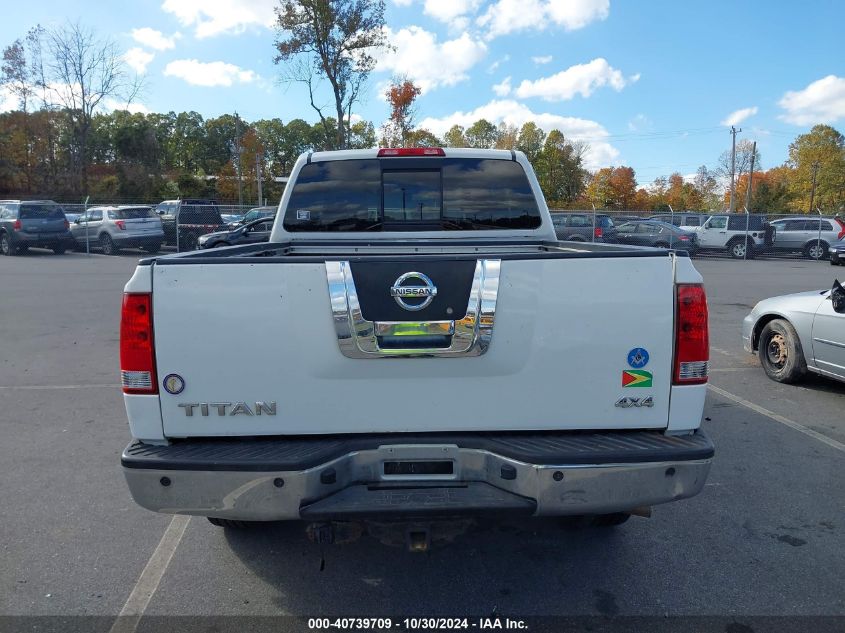 2008 Nissan Titan Pro-4X VIN: 1N6AA06C78N306126 Lot: 40739709