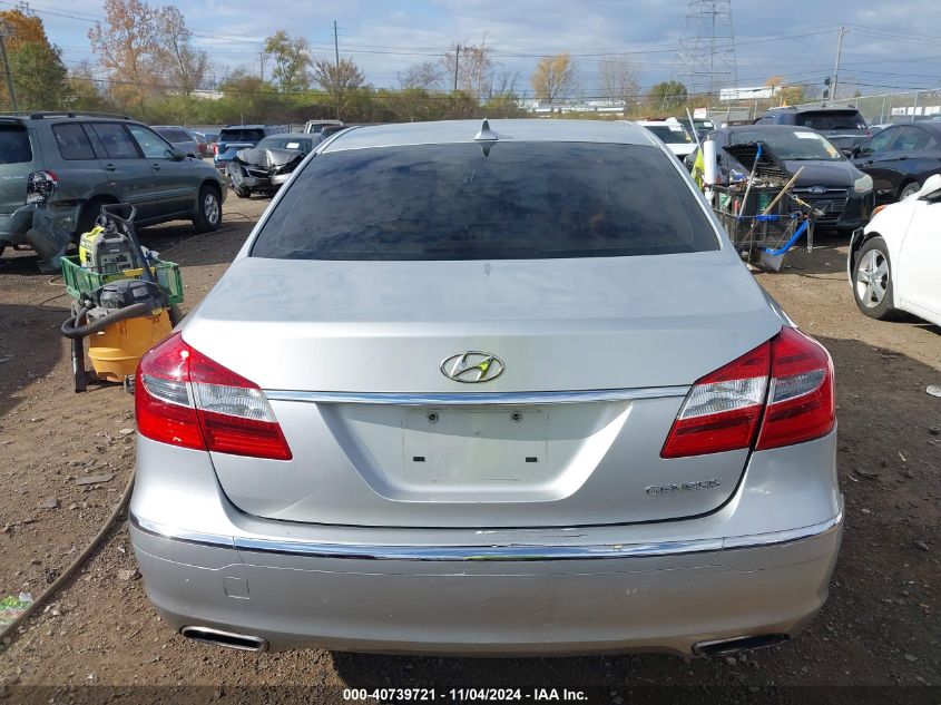 2013 Hyundai Genesis 3.8 VIN: KMHGC4DD5DU230010 Lot: 40739721