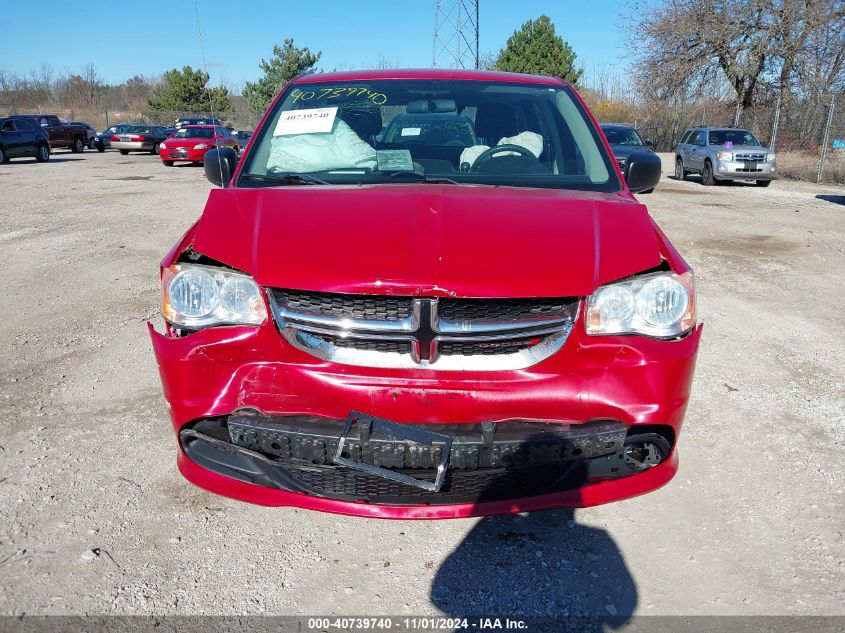 2013 Dodge Grand Caravan American Value Pkg VIN: 2C4RDGBG9DR790134 Lot: 40739740