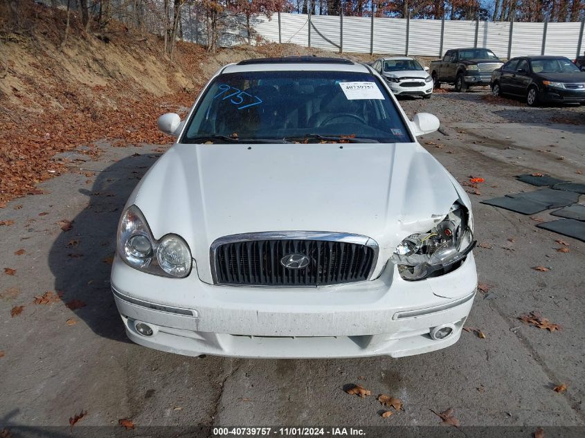 2003 Hyundai Sonata Gls/Lx VIN: KMHWF35H23A857195 Lot: 40739757