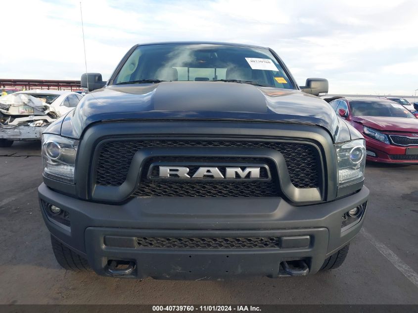 2019 Ram 1500 Classic Warlock Quad Cab 4X2 6'4 Box VIN: 1C6RR6GTXKS694744 Lot: 40739760