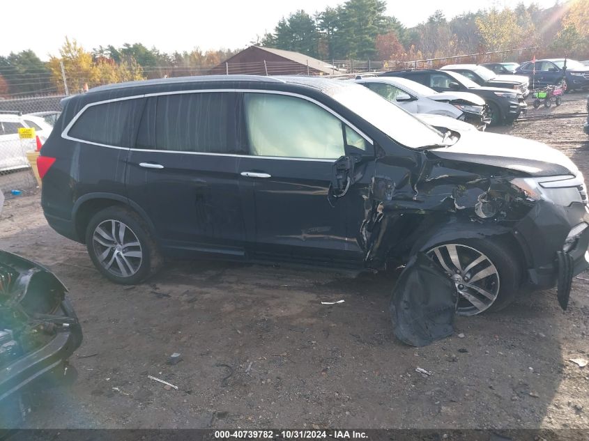 2017 Honda Pilot Elite VIN: 5FNYF6H05HB037292 Lot: 40739782