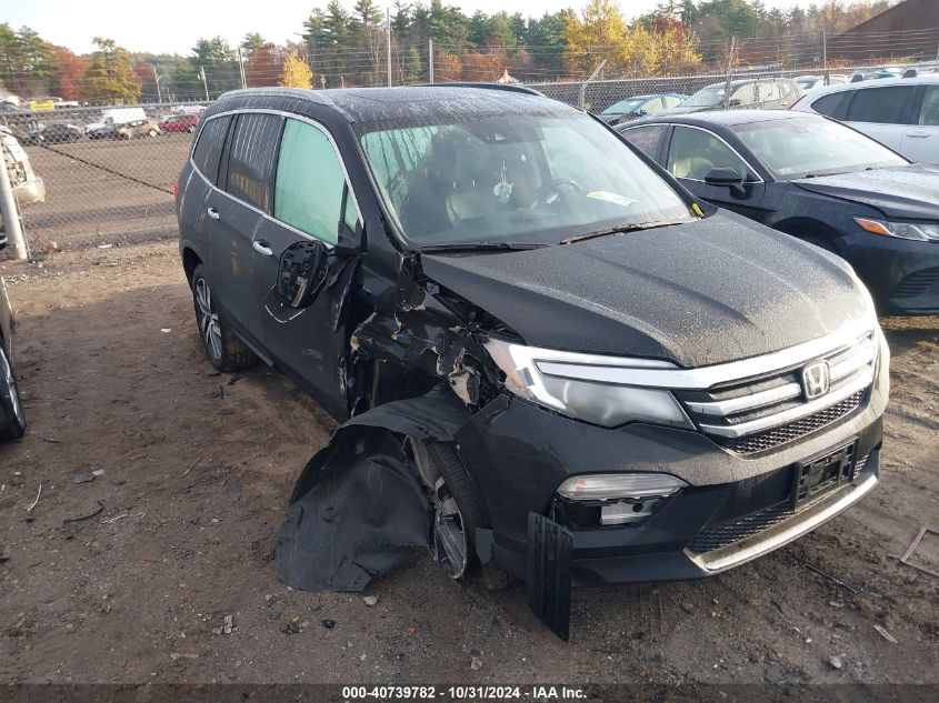 VIN 5FNYF6H05HB037292 2017 HONDA PILOT no.1