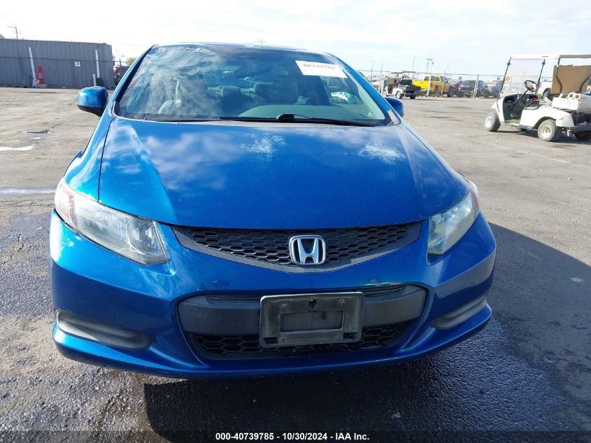 2012 Honda Civic Ex VIN: 2HGFG3B89CH517891 Lot: 40739785