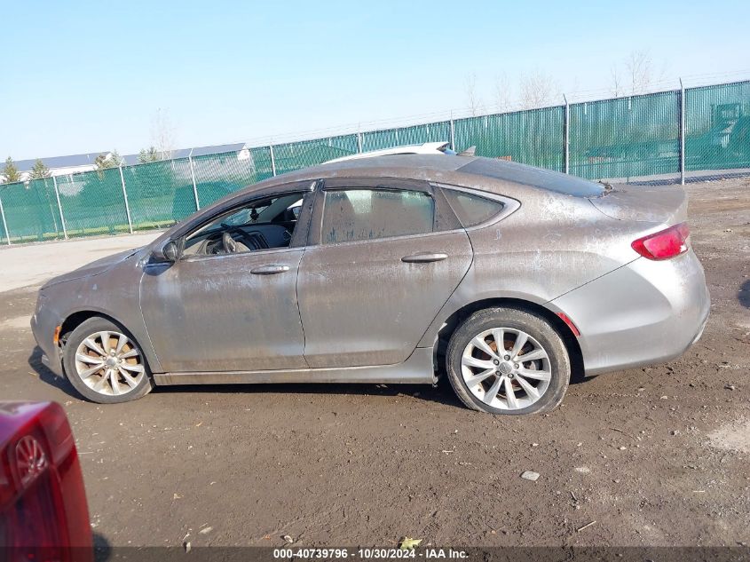 2015 Chrysler 200 C VIN: 1C3CCCCB2FN541246 Lot: 40739796