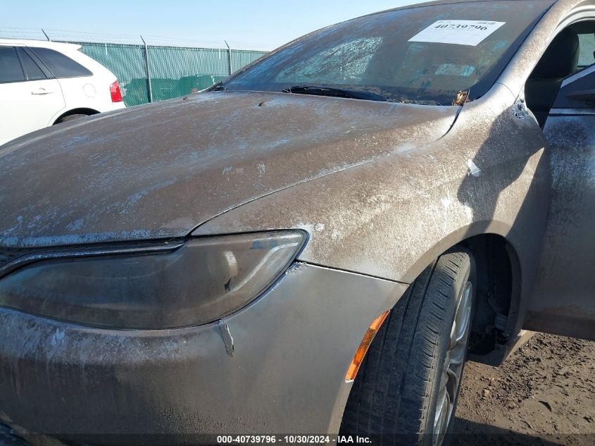 2015 Chrysler 200 C VIN: 1C3CCCCB2FN541246 Lot: 40739796