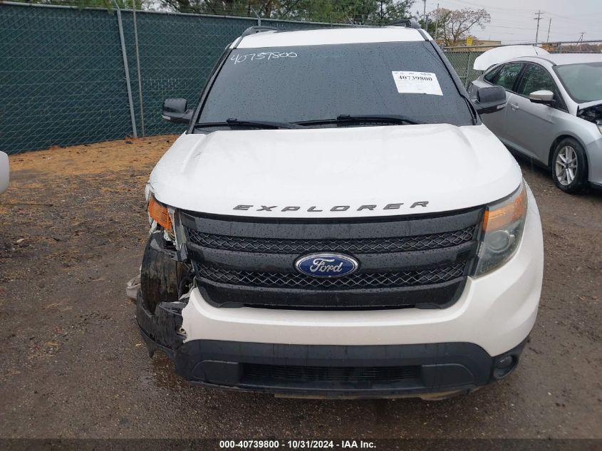 2013 Ford Explorer Sport VIN: 1FM5K8GT1DGC13790 Lot: 40739800