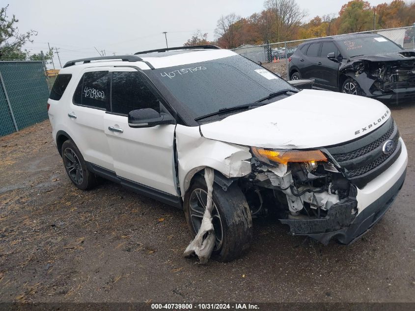 2013 Ford Explorer Sport VIN: 1FM5K8GT1DGC13790 Lot: 40739800