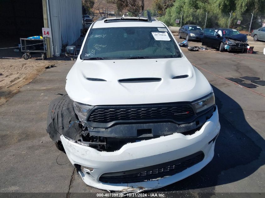 2021 Dodge Durango R/T Rwd VIN: 1C4SDHCT4MC693919 Lot: 40739820