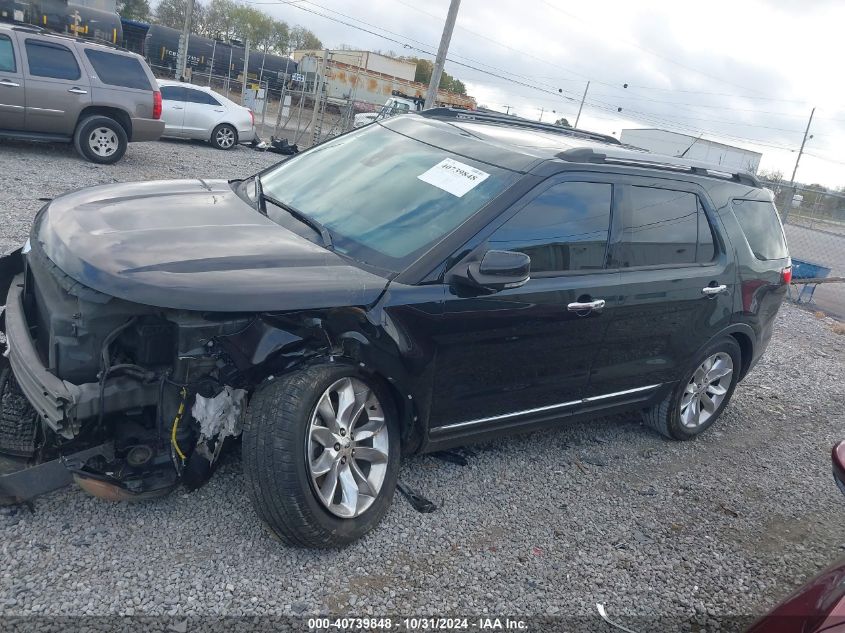 2013 Ford Explorer Limited VIN: 1FM5K7F91DGB81598 Lot: 40739848