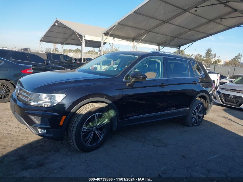 2019 Volkswagen Tiguan 2.0T Se/2.0T Sel/2.0T Sel R-Line/2.0T Sel R-Line Black VIN: 3VV3B7AX4KM100731 Lot: 40739866