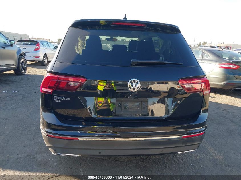 2019 VOLKSWAGEN TIGUAN 2.0T SE/2.0T SEL/2.0T SEL R-LINE/2.0T SEL R-LINE BLACK - 3VV3B7AX4KM100731