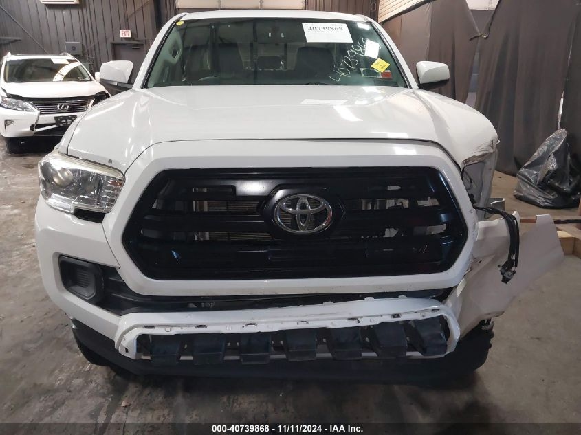 2016 Toyota Tacoma Sr V6 VIN: 5TFCZ5AN5GX037332 Lot: 40739868