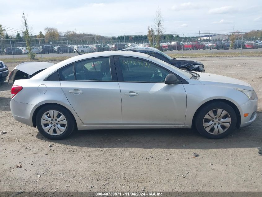 2014 Chevrolet Cruze Ls Auto VIN: 1G1PA5SH7E7281961 Lot: 40739871