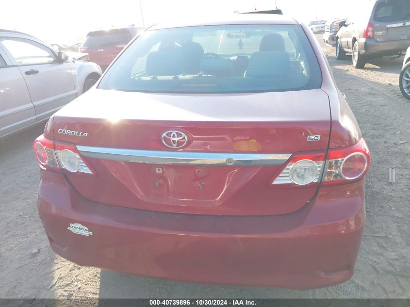 VIN 2T1BU4EE3DC054588 2013 Toyota Corolla, LE no.16