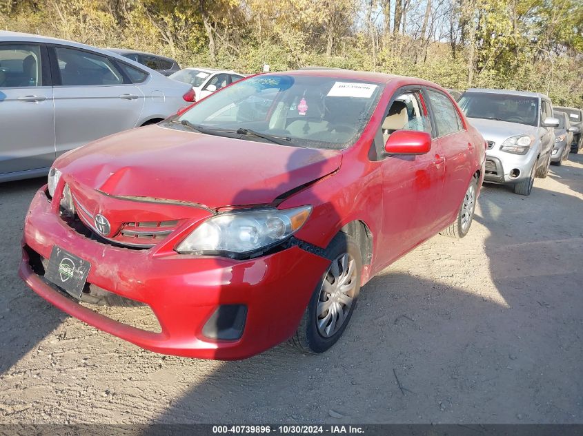 VIN 2T1BU4EE3DC054588 2013 Toyota Corolla, LE no.2