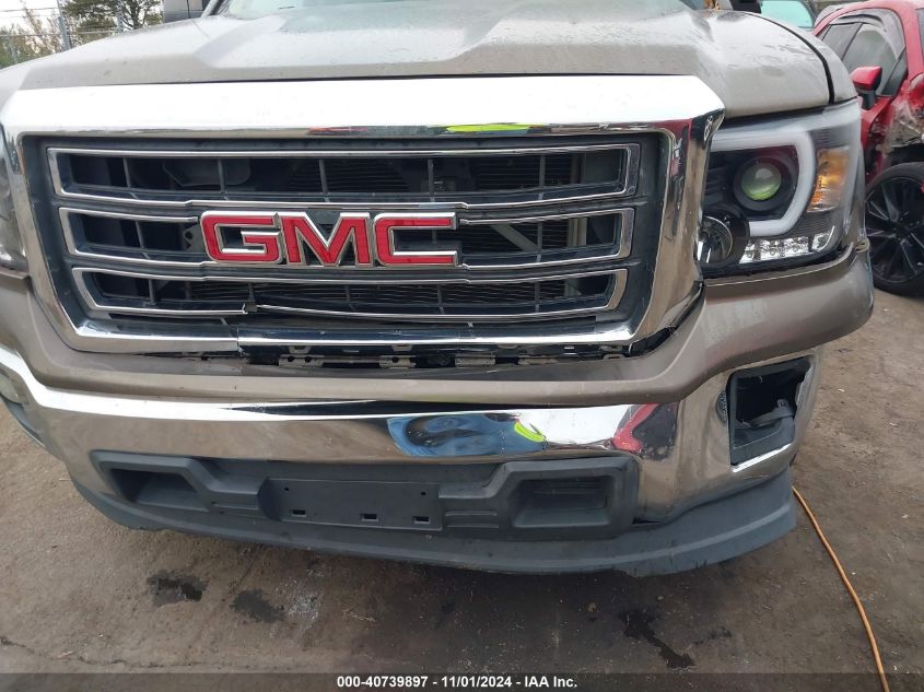 2014 GMC Sierra 1500 Sle VIN: 1GTR1UEC6EZ165312 Lot: 40739897