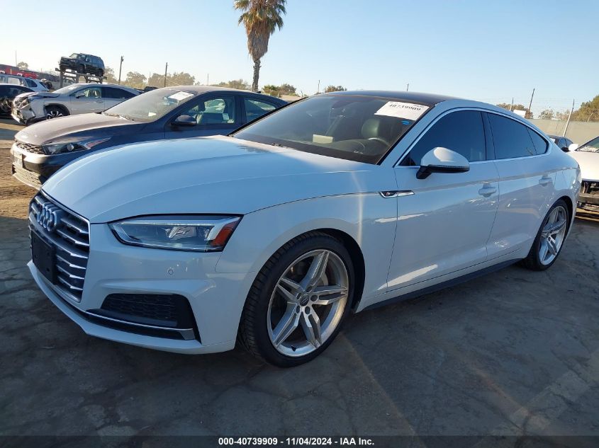 VIN WAUENCF55KA091952 2019 Audi A5, 45 Premium no.1