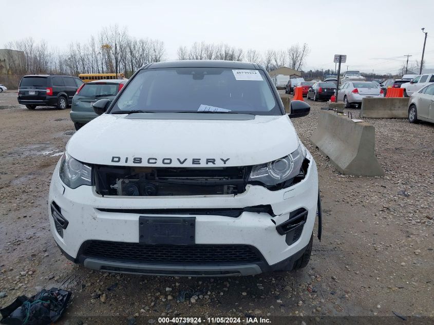 2019 Land Rover Discovery Sport Hse/Landmark Edition VIN: SALCR2FX8KH819984 Lot: 40739924