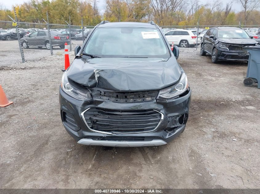 2018 Chevrolet Trax Lt VIN: 3GNCJPSBXJL336591 Lot: 40739946