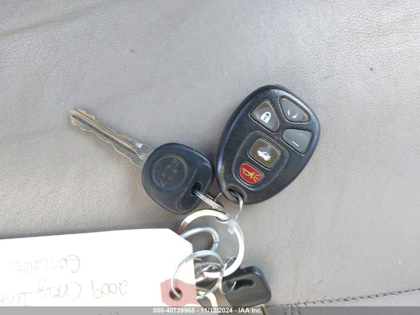 2009 CHEVROLET IMPALA VIN: 2G1WT57N091266418