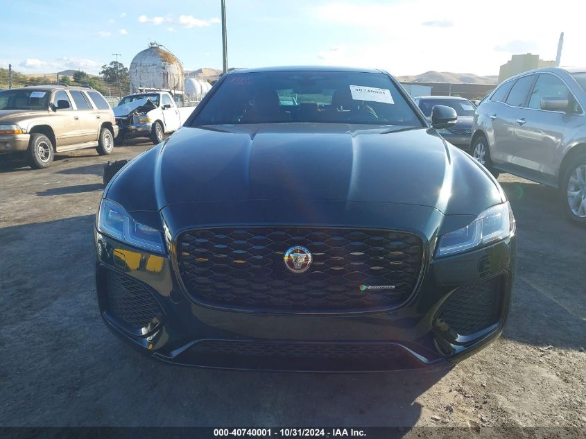 2022 Jaguar Xf R-Dynamic Se P300 Awd Automatic VIN: SAJBL4GX9NCY91147 Lot: 40740001