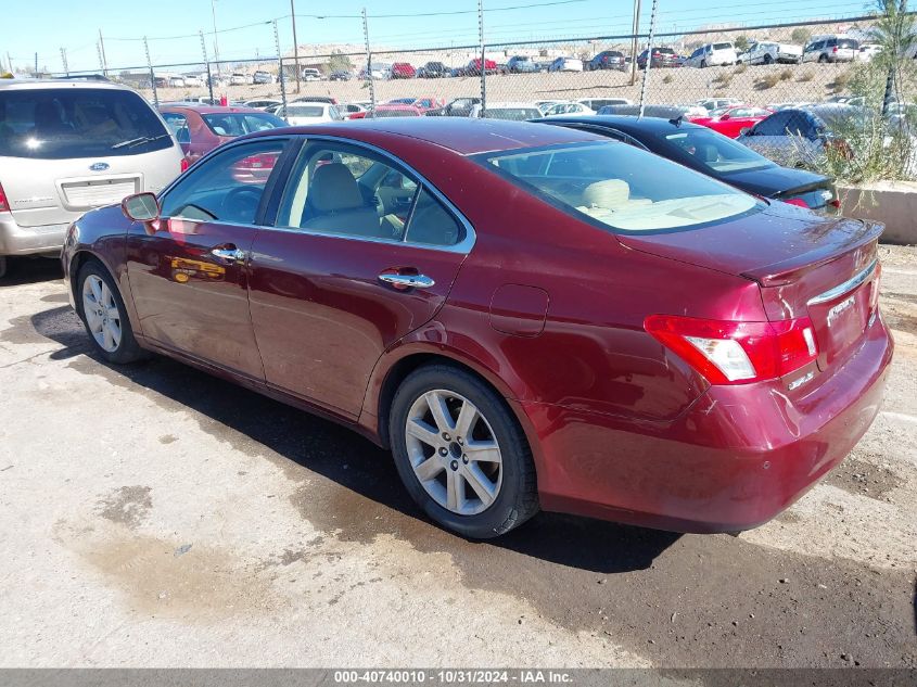 2008 Lexus Es 350 VIN: JTHBJ46G982196939 Lot: 40740010