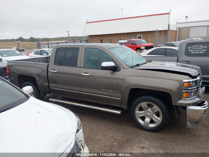 2014 Chevrolet Silverado 1500 2Lz VIN: 3GCUKSEC5EG389876 Lot: 40740016