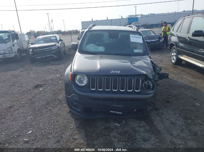 2018 Jeep Renegade Latitude 4X4 VIN: ZACCJBBB4JPH24192 Lot: 40740020