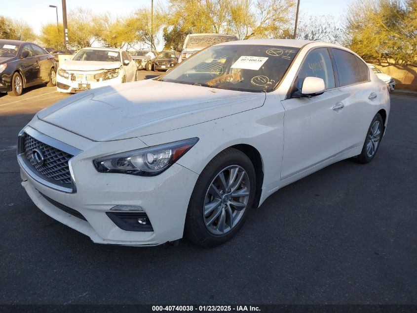 VIN JN1EV7AP0MM701599 2021 Infiniti Q50, Pure no.2