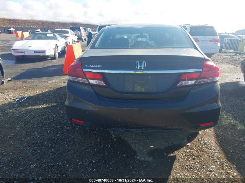 2013 Honda Civic Lx VIN: 19XFB2F53DE201939 Lot: 40740059