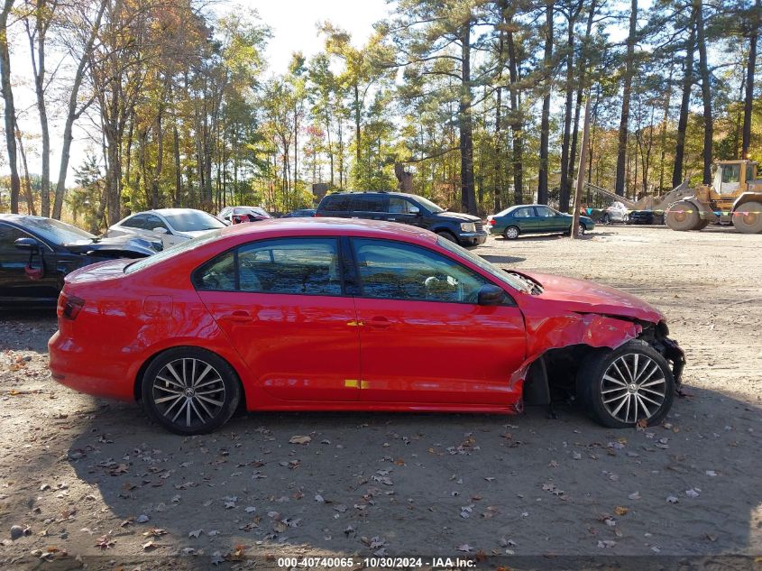 2016 Volkswagen Jetta 1.8T Sport VIN: 3VWD17AJ9GM289298 Lot: 40740065