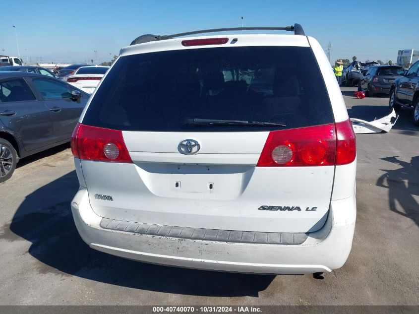 2009 Toyota Sienna Le VIN: 5TDZK23C19S272747 Lot: 40740070