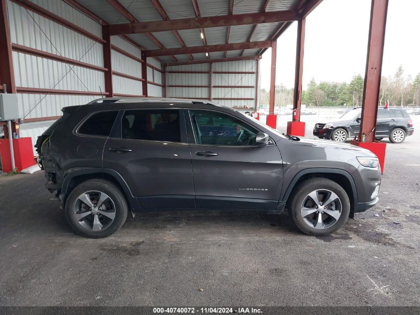 2019 Jeep Cherokee Limited 4X4 VIN: 1C4PJMDX3KD336134 Lot: 40740072