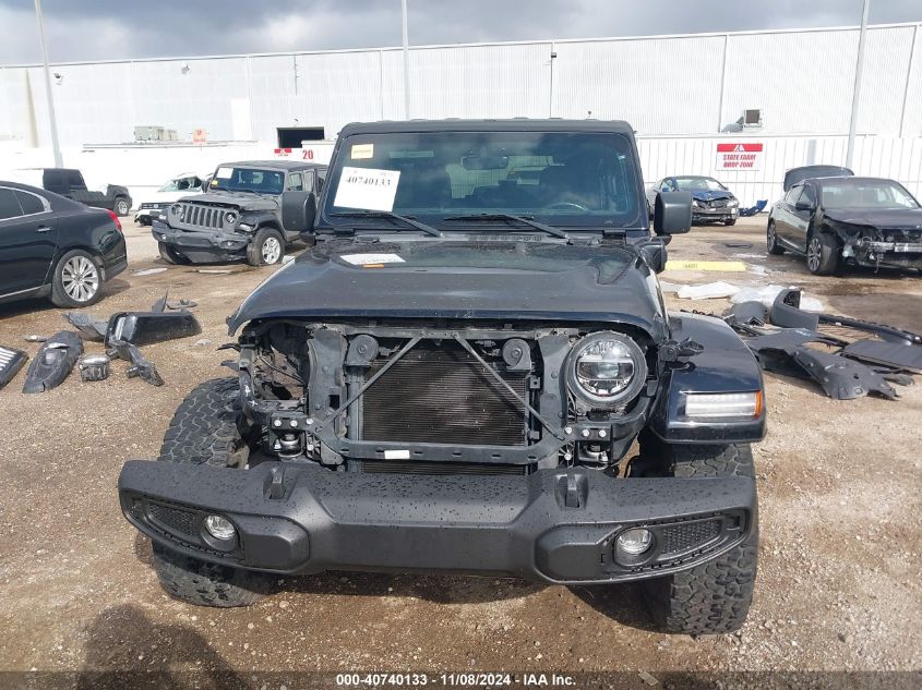 2021 Jeep Wrangler 4Xe Unlimited Sahara 4X4 VIN: 1C4JJXP65MW698807 Lot: 40740133