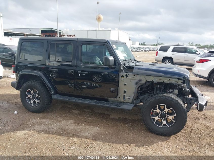 2021 Jeep Wrangler 4Xe Unlimited Sahara 4X4 VIN: 1C4JJXP65MW698807 Lot: 40740133