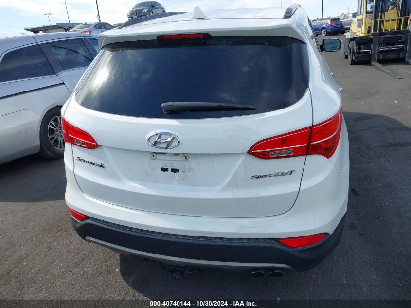 2014 HYUNDAI SANTA FE SPORT 2.0L TURBO - 5XYZU3LA7EG178281