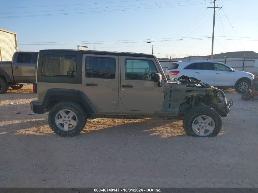 2018 Jeep Wrangler Jk Unlimited Sport S 4X4 VIN: 1C4BJWDG8JL816549 Lot: 40740147