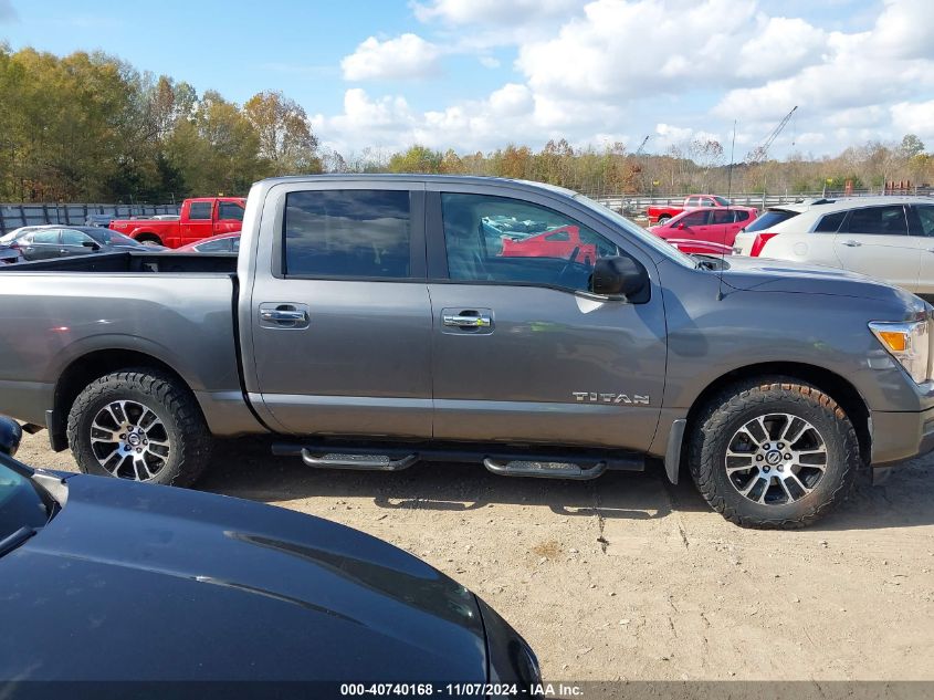 2021 Nissan Titan Sv 4X4 VIN: 1N6AA1EC5MN515267 Lot: 40740168