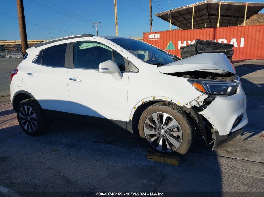 2019 Buick Encore Fwd Essence VIN: KL4CJCSM2KB891731 Lot: 40740169